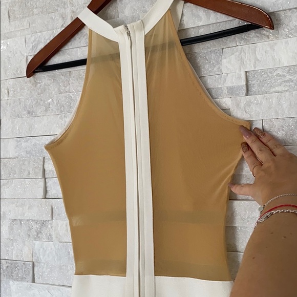 White bandage bodycon dress - Picture 5 of 7